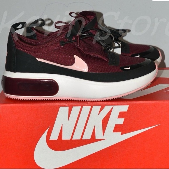 NEW WITH BOX NIKE AIR‎ MAX DIA WINTER MAROON WOMEN Sz 8.5 SLIP-ON SNEAKER SHOES - Picture 9 of 11